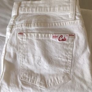 Gorgeous Blue Cult White Bootcut Jeans 28